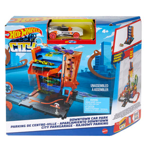 Hot Wheels City Downtown Parking Garage Playset Maple and Mangoes