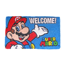 Load image into Gallery viewer, Super Mario Welcome Licensed Doormat