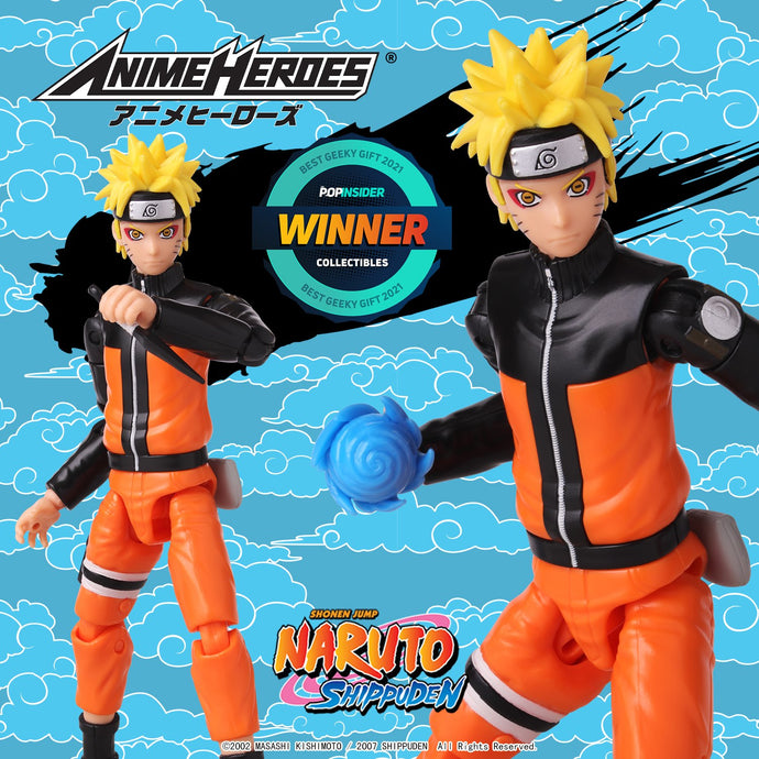 Uzumaki Naruto Sage Mode has been chosen as a Best Geeky Gift: Collectibles by The Pop Insider 2021 Holiday Gift Guide!
