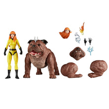 Load image into Gallery viewer, Inhumans Marvel Legends Series Crystal and Lockjaw Deluxe 6-Inch Action Figures Maple and Mangoes
