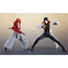 Load image into Gallery viewer, Rurouni Kenshin: Meiji Swordsman Romantic Story Aoshi Shinomori S.H.Figuarts Action Figure Maple and Mangoes
