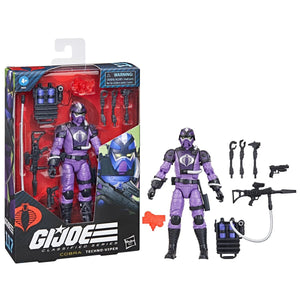 G.I. Joe Classified Series 6-Inch Cobra Techno-Viper Action Figure Maple and Mangoes