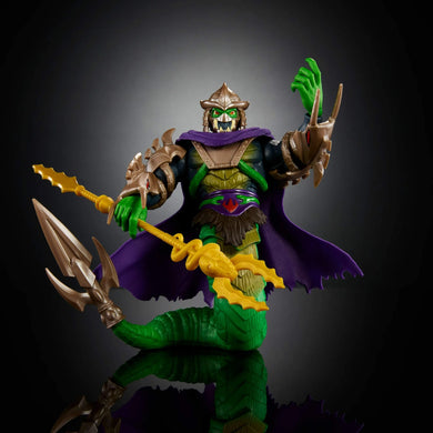 Masters of Universe Origins Turtles of Grayskull Deluxe Shredder Action Figure with Tail Exclusive Maple and Mangoes