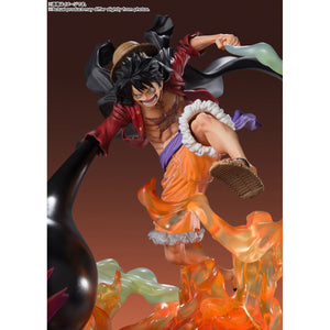 One Piece Monkey D. Luffy Red Roc Extra Battle Spectacle FiguartsZERO Statue Maple and Mangoes
