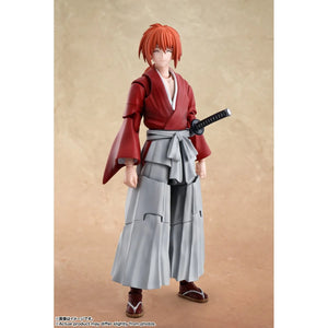 Rurouni Kenshin: Meiji Swordsman Kenshin Himura Romantic Story S.H.Figuarts Action Figure Maple and Mangoes