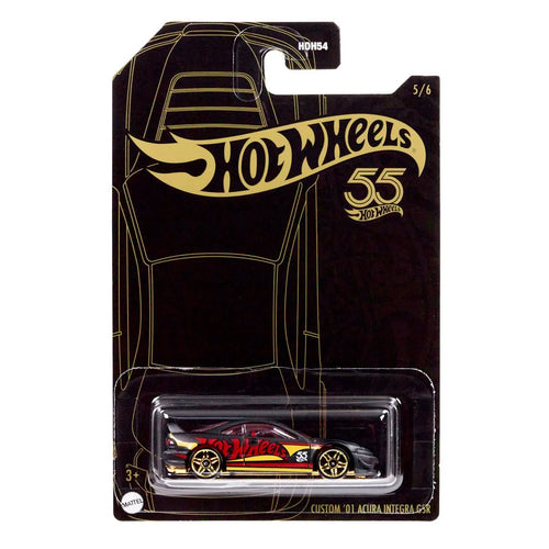Hot Wheels Pearl and Chrome 2023 Vehicle Mix 2 Custom 01 Acura Integra GSR Maple and Mangoes