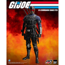 Load image into Gallery viewer, G.I. Joe Commando Snake Eyes FigZero 1:6 Scale Action Figure Maple and Mangoes
