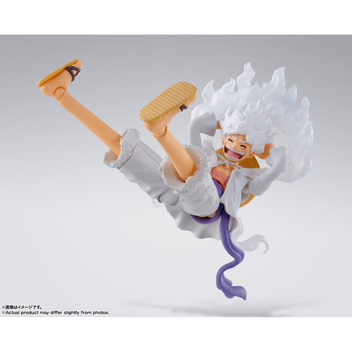 One Piece Monkey D. Luffy Gear5 S.H.Figuarts Action Figure Maple and MangoesOne Piece Monkey D. Luffy Gear5 S.H.Figuarts Action Figure Maple and Mangoes