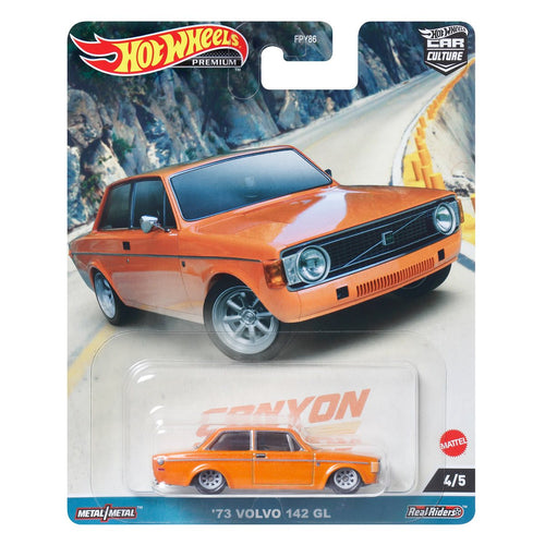Hot Wheels Car Culture Canyon Warriors  '74 Volvo 142 GL Maple and Mangoes