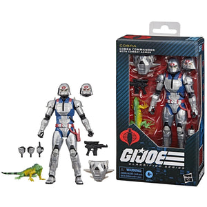 G.I. Joe Classified Series Cobra Commander with Combat Armor 6-Inch Action Figure Maple and Mangoes