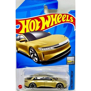 Hot Wheels Lucid Air Gold Maple and Mangoes