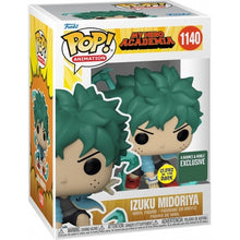 Load image into Gallery viewer, Funko Pop! Izuku Midoriya My Hero Academia #1140 Barnes &amp; Noble Exclusive GITD Maple and Mangoes
