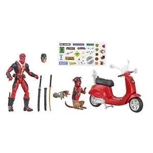 Marvel Legends Ultimate Deadpool Corps 6-Inch Action Figures with Scooter Maple and Mangoes