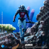 HIYA Exquisite Mini Series 1/18 Scale 4 Inch G.I.Joe Cobra Eel Action Figure Maple and Mangoes
