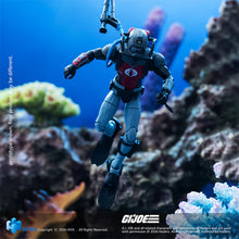 Load image into Gallery viewer, HIYA Exquisite Mini Series 1/18 Scale 4 Inch G.I.Joe Cobra Eel Action Figure Maple and Mangoes
