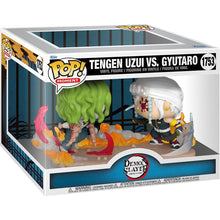 Load image into Gallery viewer, Demon Slayer Tengen Uzui Vs. Gyutaro Funko Pop! Moment #1753 Maple and Mangoes
