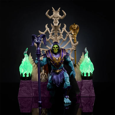 Masters of the Universe Masterverse Skeletor and Havoc Throne Action Figure Set - Fan Channel Exclusive Maple and Mangoes