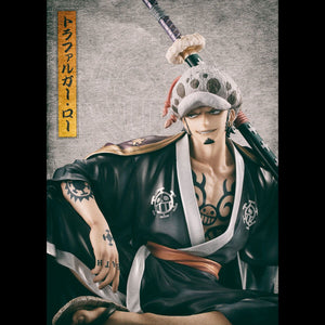 Megahouse Portrait of Pirates Tamashii Web Shop Exclusive PVC Figure - "Warriors Alliance" Trafalgar Law"One Piece" Maple and Mangoes