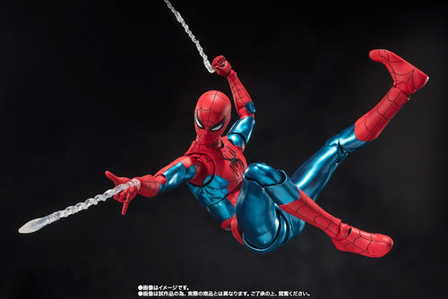 Bandai S.H.Figuarts Tamashii Web Shop Exclusive Action Figure - Spider-Man (New Red & Blue Suit) 