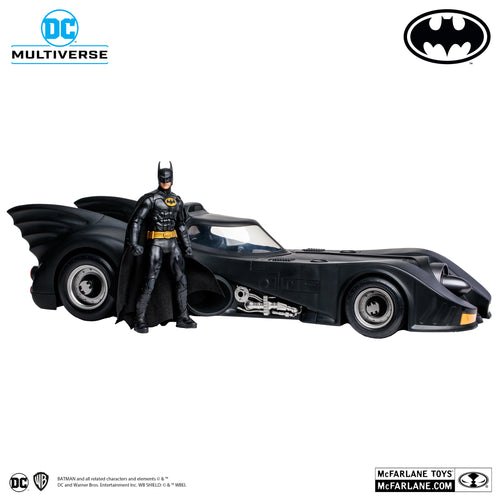 McFarlane Toys - DC Multiverse Batman & Batmobile Gold Label 2pk (1989), Gold Label, Amazon Exclusive Maple and Mangoes