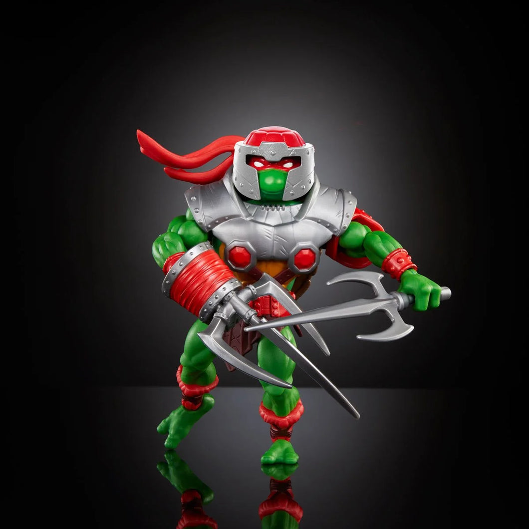 Masters of the Universe Origins Turtles of Grayskull Wave 2 Raphael Action Figure Maple and Mangoes