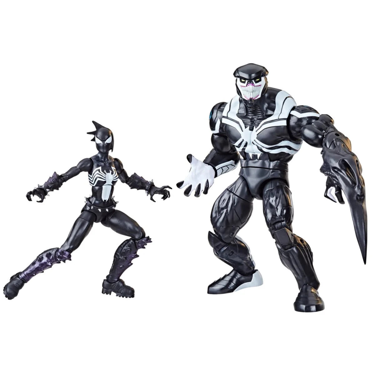 Venom Marvel Legends Mania and Venom Space Knight 6 Inch Action