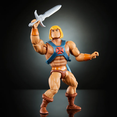 Masters of the Universe Origins Core Filmation He-Man Action Figure Maple and Mangoes