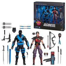 Load image into Gallery viewer, G.I. Joe Classified Series #223, Ninja Force Snake Eyes &amp; Kim "Jinx" Arashikage Action Figure Set Maple and Mangoes
