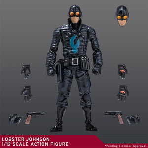 Hellboy Lobster Johnson 1:12 Scale Action Figure Maple and Mangoes