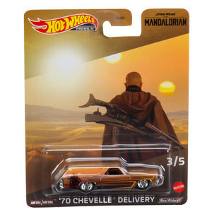 Hot Wheels Premium Pop Culture 2023 Mix 2 '70 Chevelle Delivery Star Wars Mandalorian