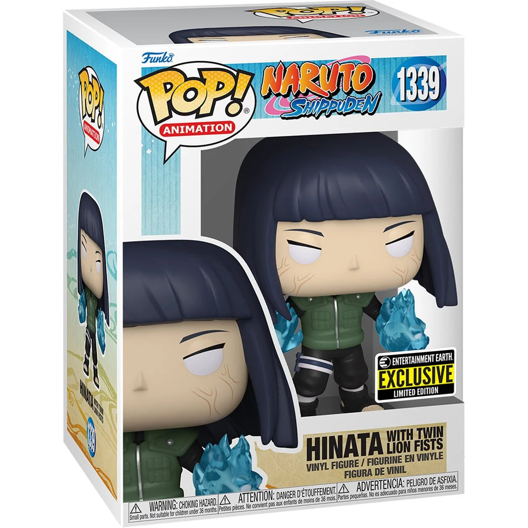 Naruto: Shippuden Hinata with Twin Lion Fists Funko Pop! Vinyl Figure #1339 - Entertainment Earth Exclusive Maple and Mangoes