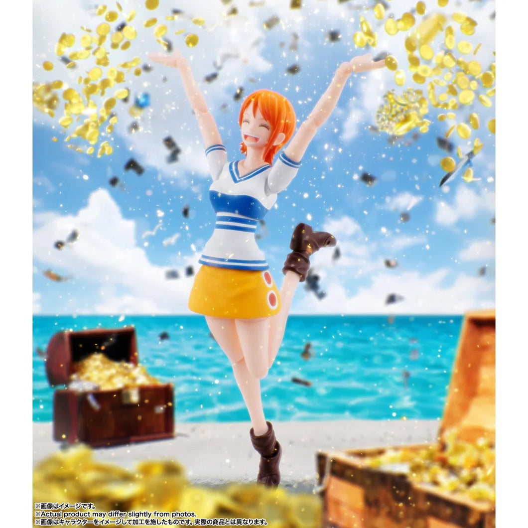 One Piece Nami Romance Dawn S.H.Figuarts Action Figure Maple and Mangoes