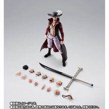 Load image into Gallery viewer, S.H.Figuarts Dracule Mihawk -Hawk Eyes- ONE PIECE Action Figure Exclusive Maple and Mangoes
