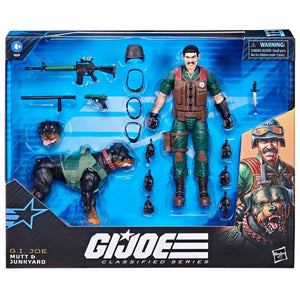 G.I. Joe Classified Series Deluxe Mutt and Junkyard 6-Inch Action Figure Maple and Mangoes