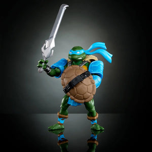 Masters of the Universe Origins Turtles of Grayskull Leonardo Action Figure Maple and Mangoes