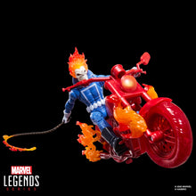 Load image into Gallery viewer, Marvel Legends Series Ghost Rider, Johnny Blaze Action Figure with Motorcycle Maple and Mangoes
