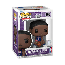 Load image into Gallery viewer, NBA Sacramento Kings De&#39;Aaron Fox (City Edition 2024) Funko Pop! Vinyl Figure #203 Maple and Mangoes
