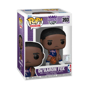 NBA Sacramento Kings De'Aaron Fox (City Edition 2024) Funko Pop! Vinyl Figure #203 Maple and Mangoes