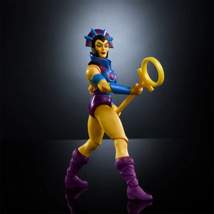 Masters of the Universe Origins Cartoon Collection Evil-Lyn Action Figure Maple and Mangoes