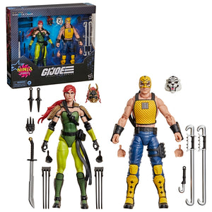 G.I. Joe Classified Series #212, Ninja Force Scarlett and T'Jbang