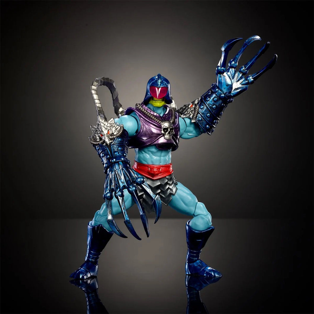 Masters of the Universe Masterverse Wave 17 New Eternia Terror Claws Skeletor Action Figure Maple and Mangoes