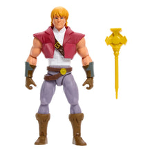 Load image into Gallery viewer, Masters of the Universe Origins Wave 29 Cartoon Collection 200X Prince Adam Action Figure Maple and Mangoes
