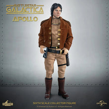 Load image into Gallery viewer, Battlestar Galactica Captain Apollo 1:6 Scale Action Figure Maple and Mangoes
