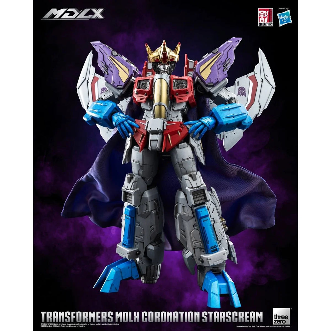 Transformers Coronation Starscream MDLX Action Figure Maple and Mangoes