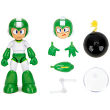 Load image into Gallery viewer, Mega Man 1:12 Scale Wave 2 Hyper Bomb Mega Man Action Figure Maple and Mangoes
