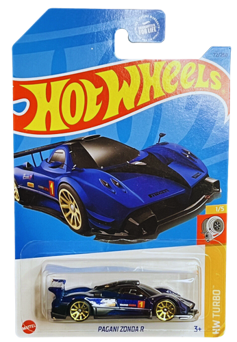 Hot Wheels Pagani Zonda R 2023 72/250 Blue HW Turb Maple and Mangoes