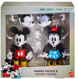 Disney 100th Anniversary Mickey &amp; Minnie Mouse Figure Two-Pack Maple and Mangoes