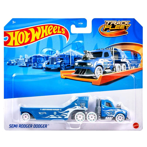 Hot Wheels Track Fleet 2025 Mix 1 Semi Rodger Dodger Maple and Mangoes