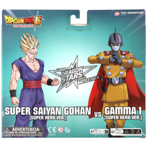 Dragon Ball Super Hero Dragon Stars Battle Pack Super Saiyan Gohan vs. Gamma 1 Action Figure 2-Pack(Pre-order)*