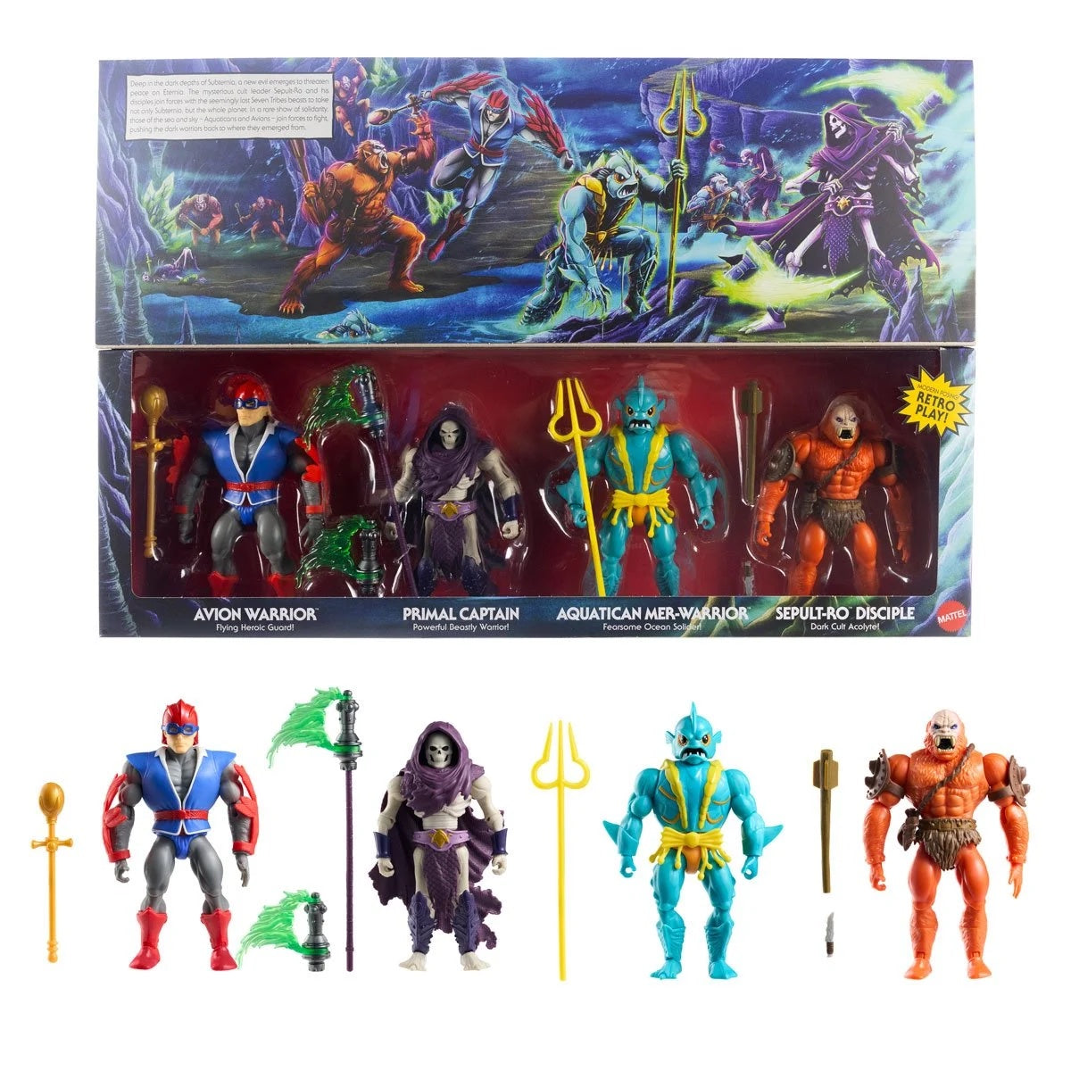 Masters of the Universe Origins Battle for Subternia Action Figure